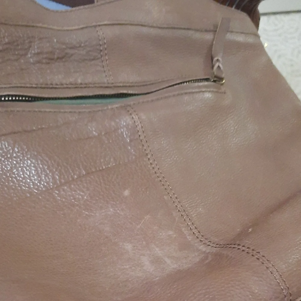 R.P.S. Rock Paper Scissors Leather Bag